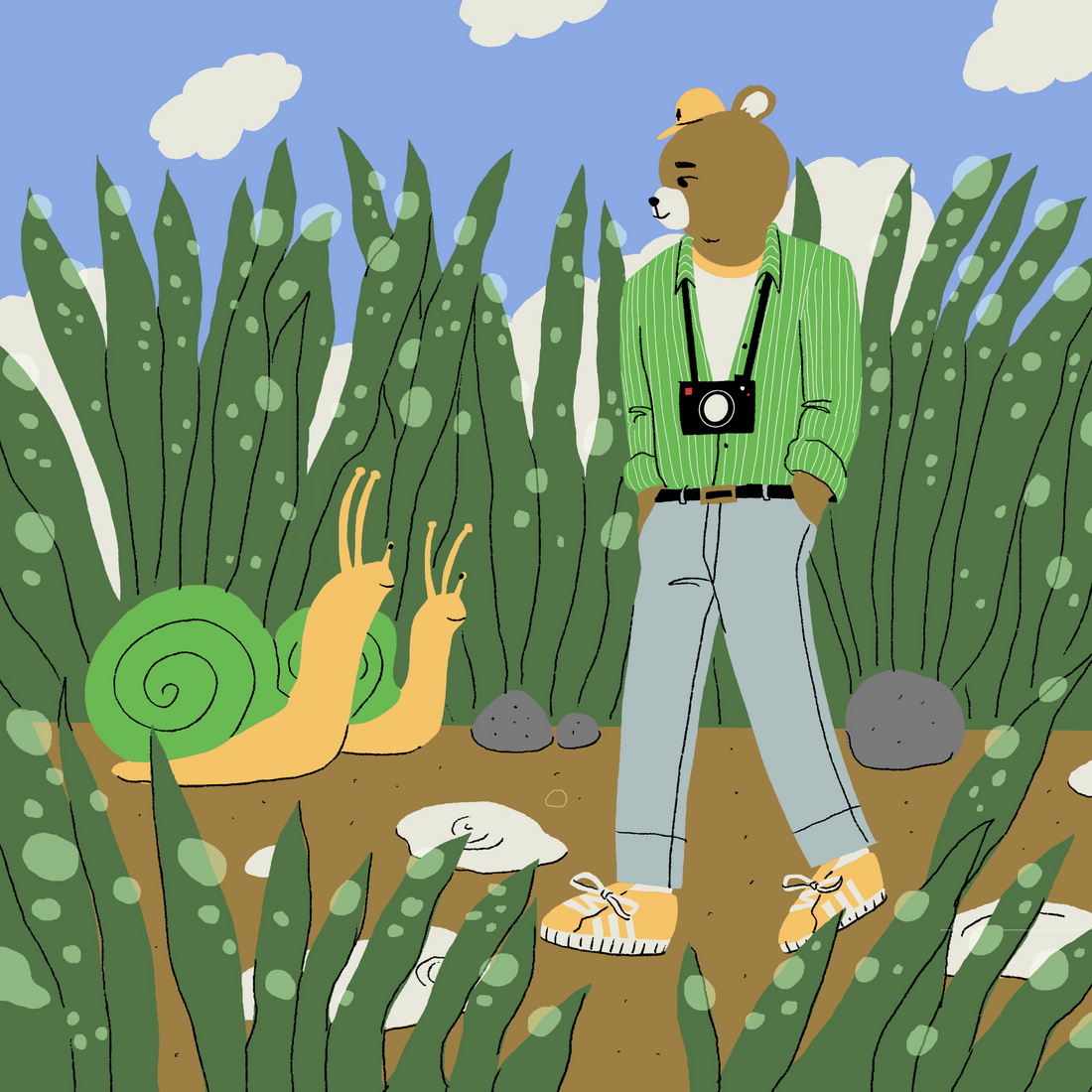 No. 34 After Rain Earth