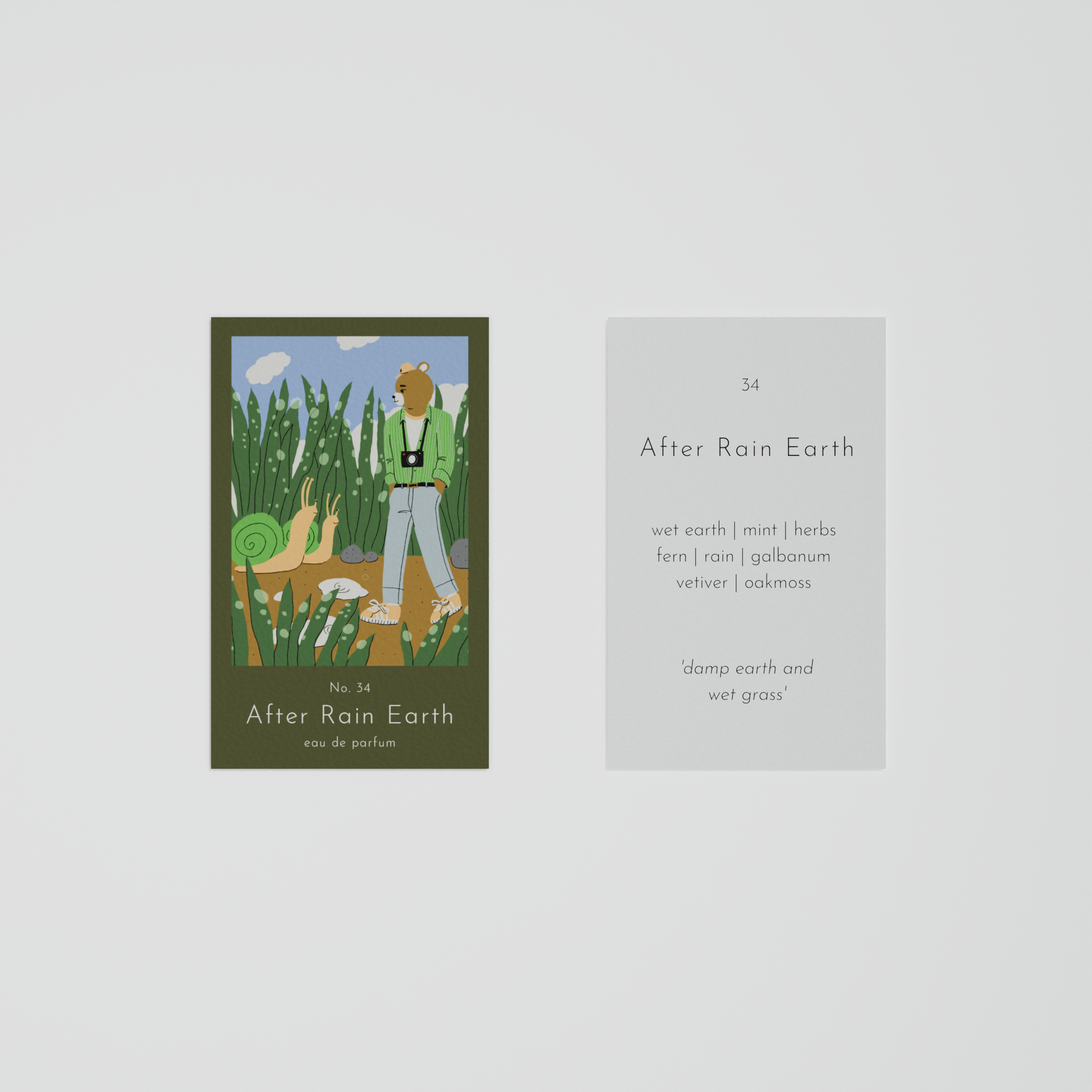 No. 34 After Rain Earth