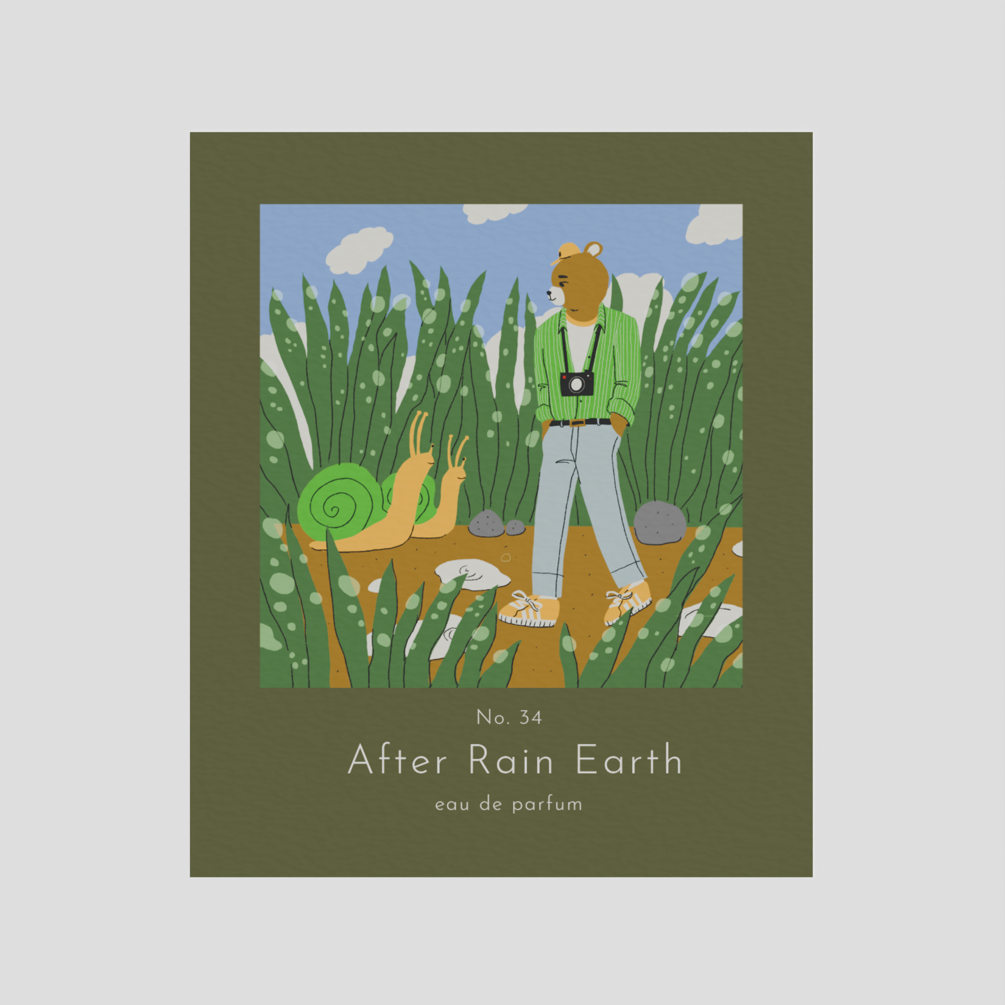 No. 34 After Rain Earth