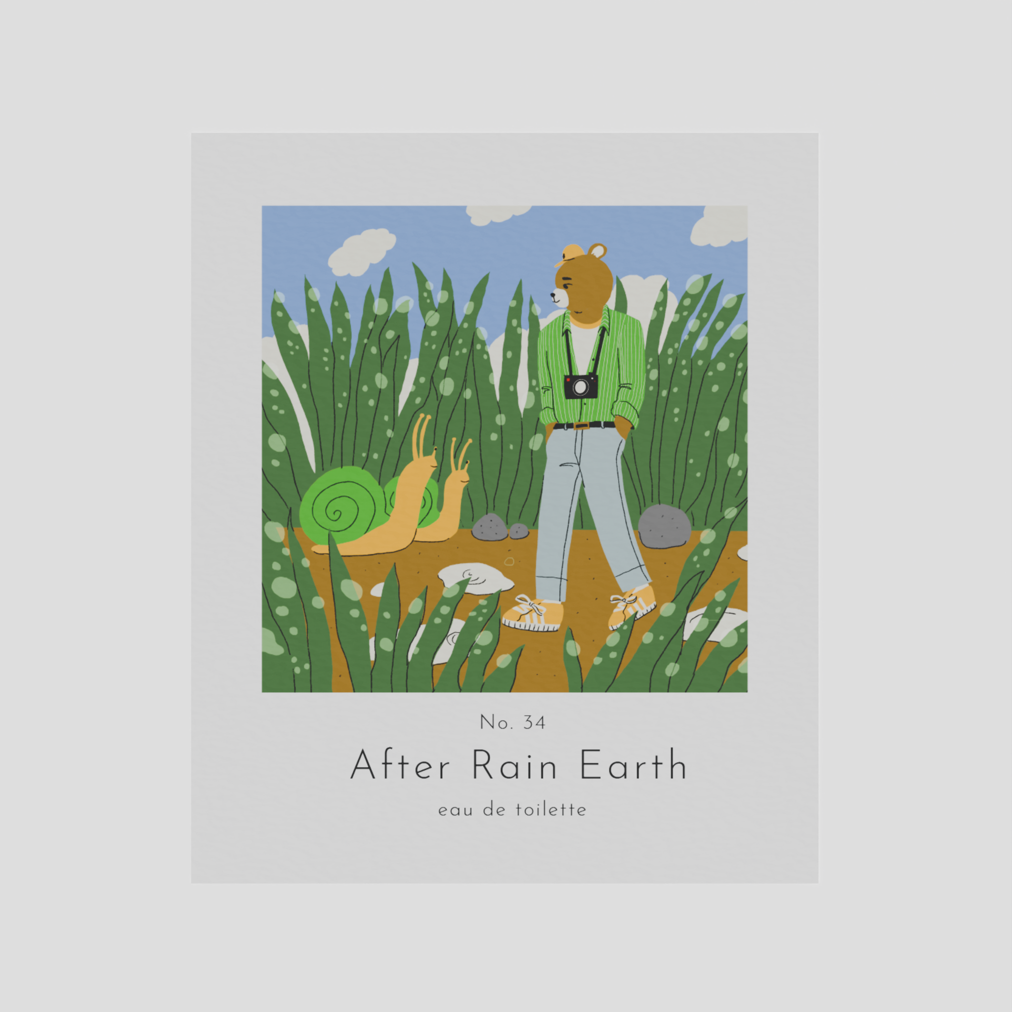 No. 34 After Rain Earth