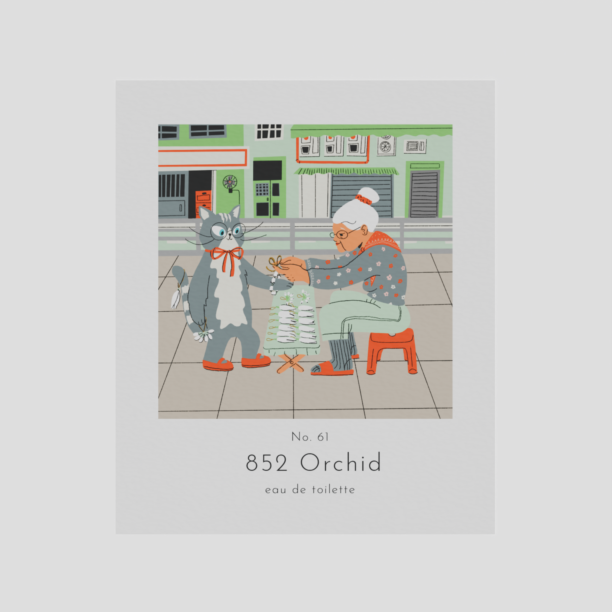 No. 61 852 Orchid