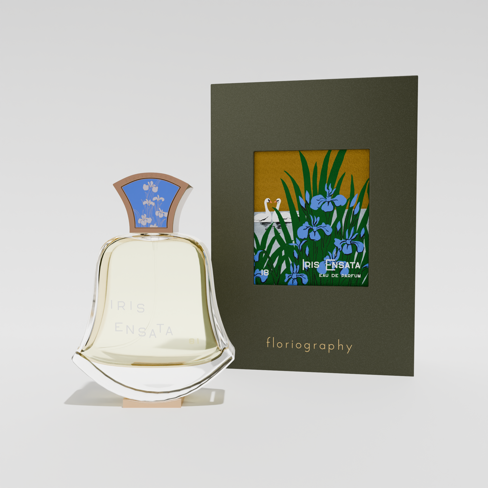 No. 18 Iris Ensata – Floriography