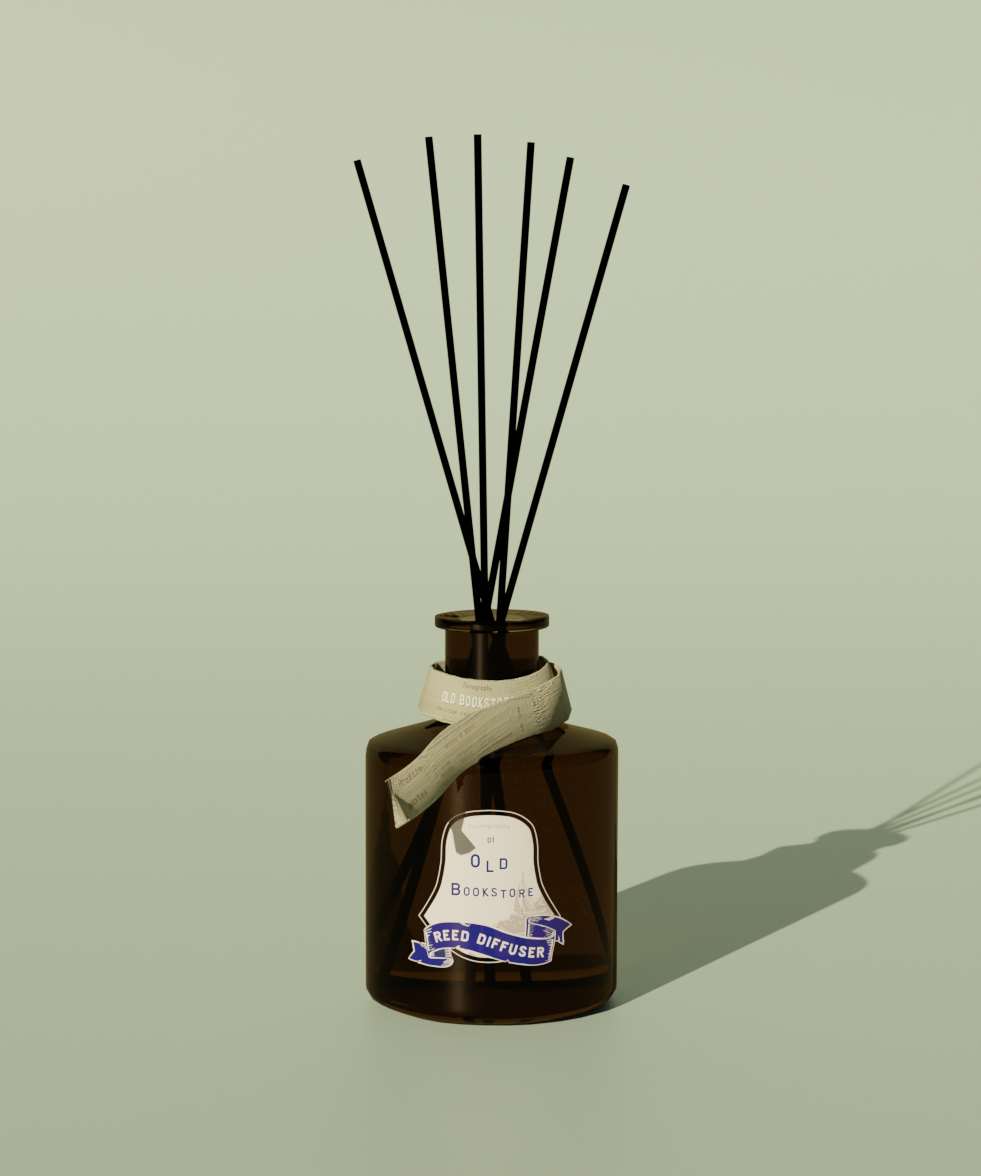 No. 01 Old Bookstore Reed Diffuser 街角舊書店 室內擴香
