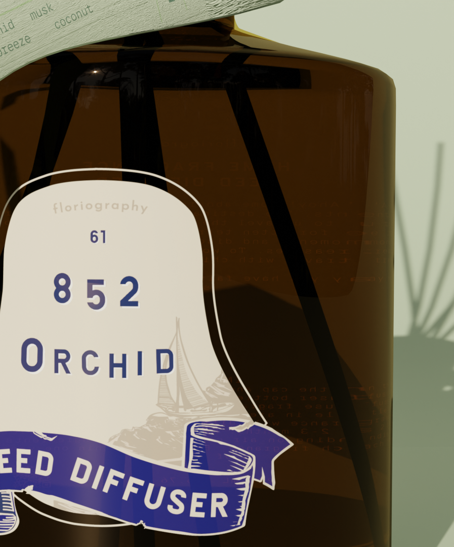 No. 61 852 Orchid Reed Diffuser 852 白蘭 室內擴香
