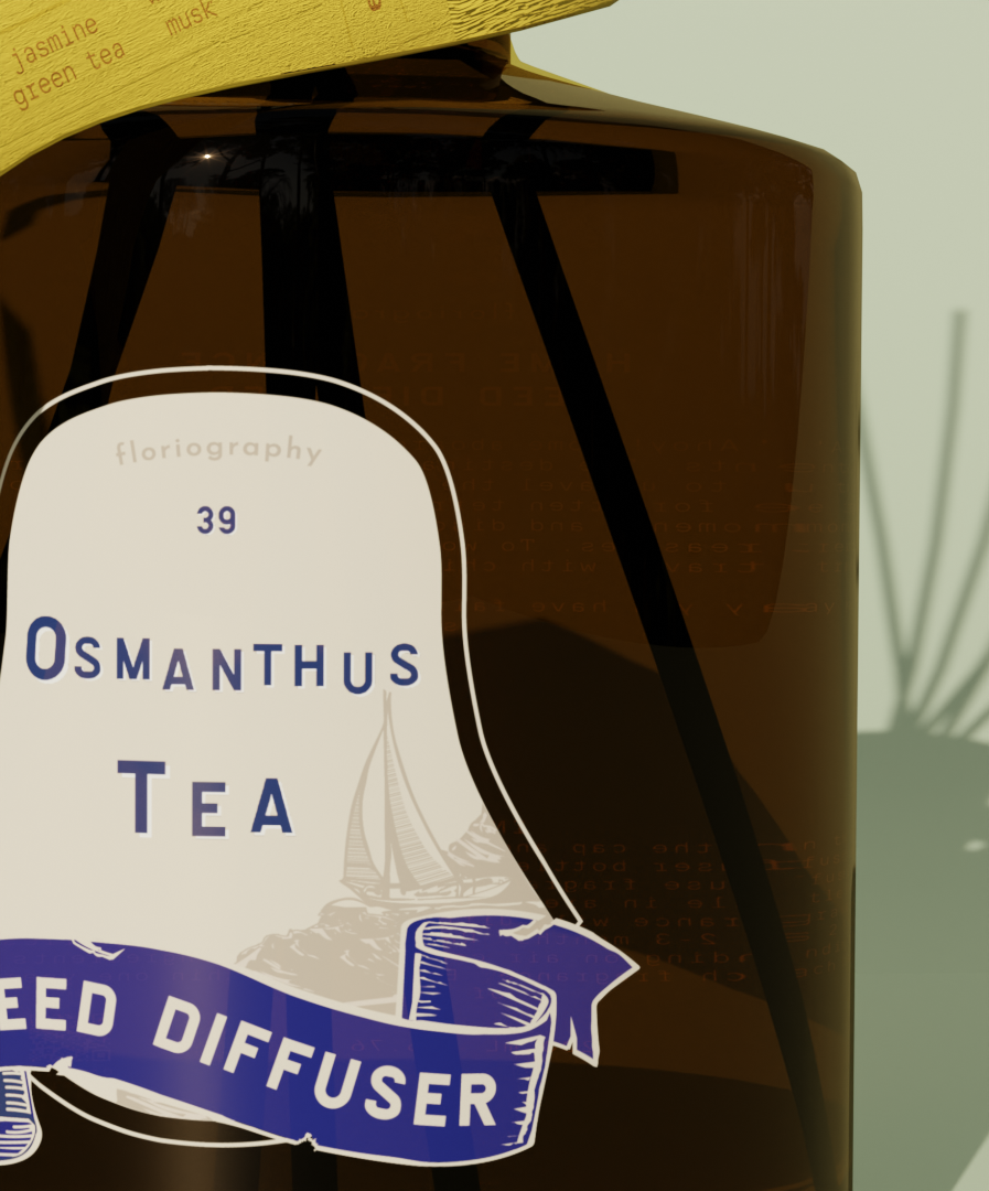 No. 39 Osmanthus Tea Reed Diffuser 金桂花茶 室內擴香